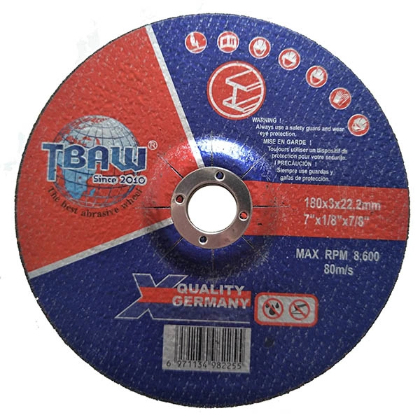 China Depressed Center Abrasive Metal Cutting Wheel T42 7