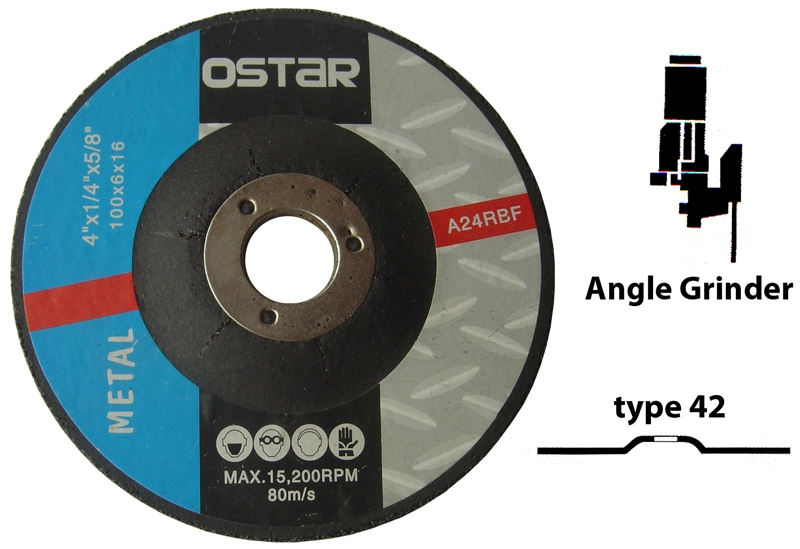 Depressed Center Cut-off Wheels Dwc Abrasive Cutting and Grinding Disc to Cut Metal and Masonry with High Performance