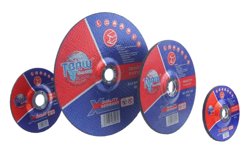 China Depressed Center Abrasive Metal Cutting Wheel T42 7